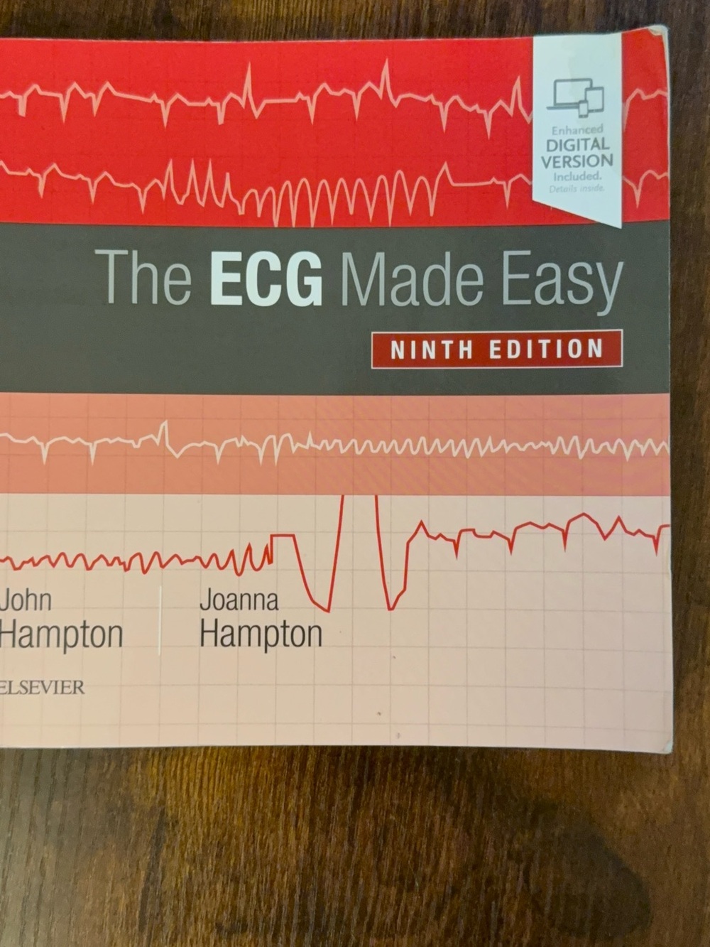 The ECG Made Easy Ninth Edition Medical Nursing Book